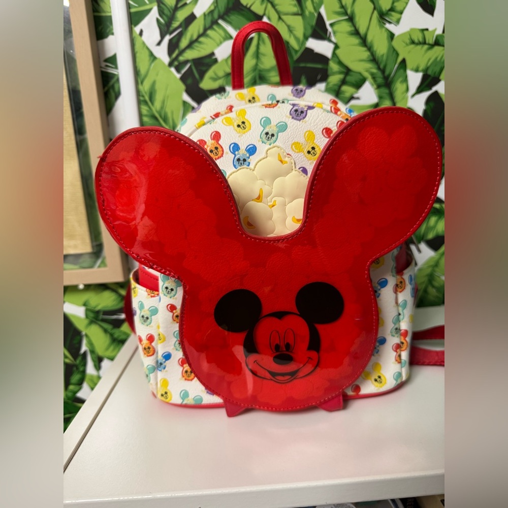 MICKEY POPCORN BUCKET LOUNGEFLY BACKPACK